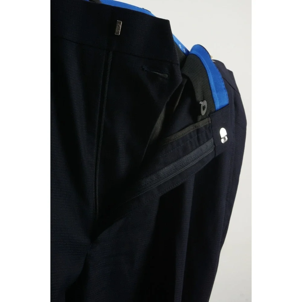 Kenneth Cole Techni-Cole Performance Twill Dress Pants Men's 36‎ x 34 Navy Blue